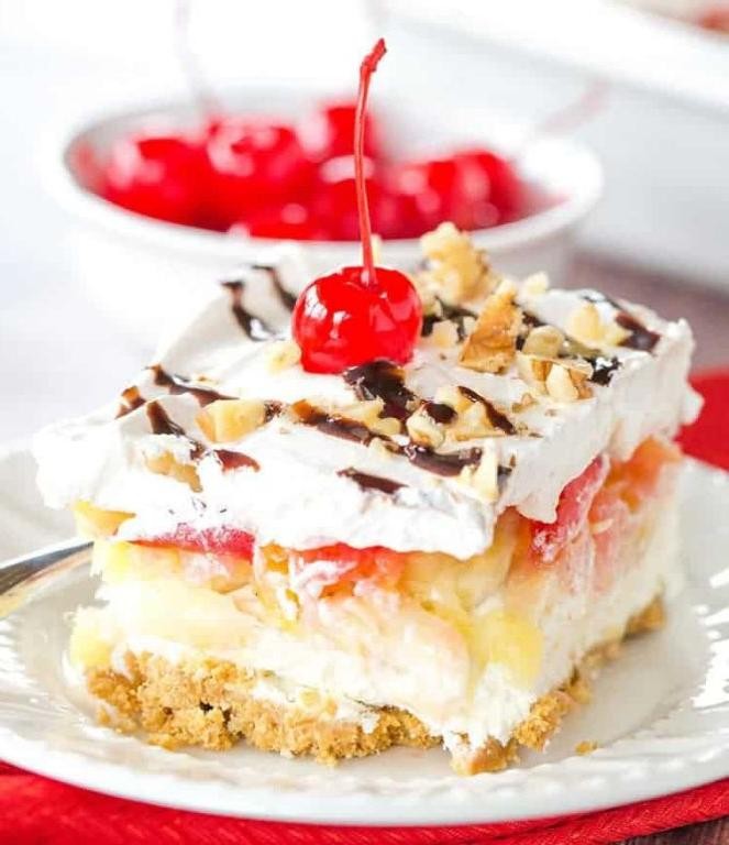 Banana Split Graham Wafer Crumb Delights