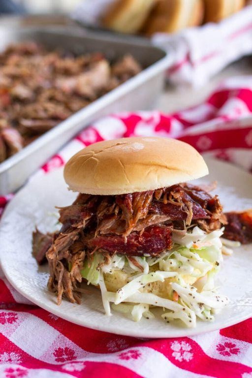 Barbecue Boston Butt Steak Sandwich