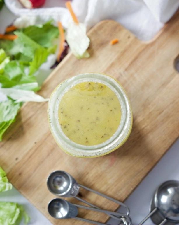 Basil and Apple Cider Dressing
