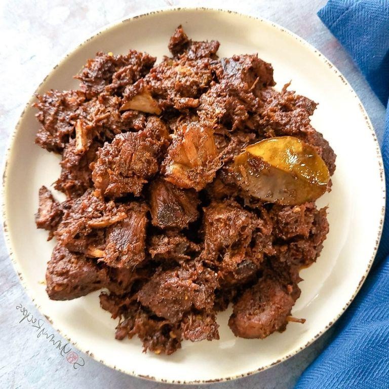Beef Rendang with Sweet Soy Sauce