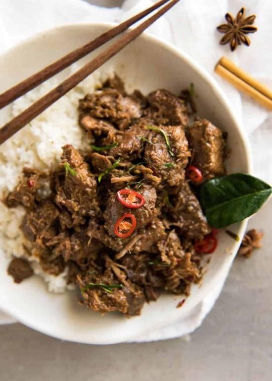 Beef Rendang with Tamarind and Galangal