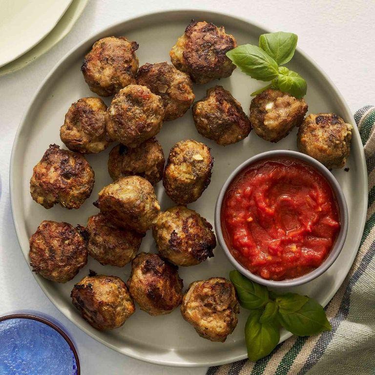 Beef and Pork Meatballs