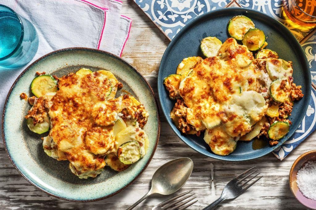 Beef and Zucchini Moussaka