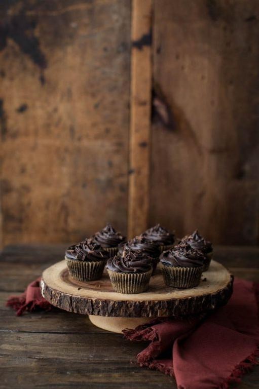 Beet and Chocolate Cupcakes with Mascarpone Frosting