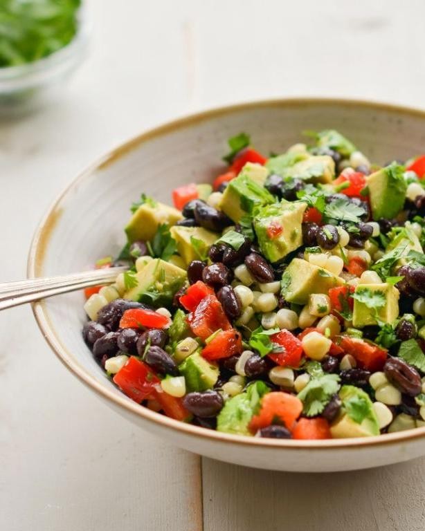Black Bean and Corn Salad with Lime Dressing