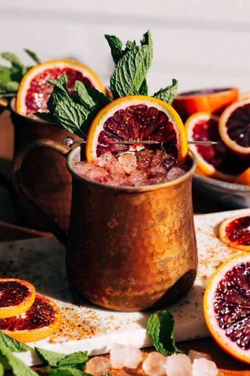 Blood Orange Mexican Mule Twist