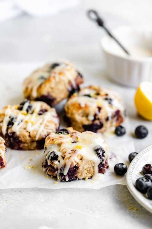 Blueberry Lemon Biscuits