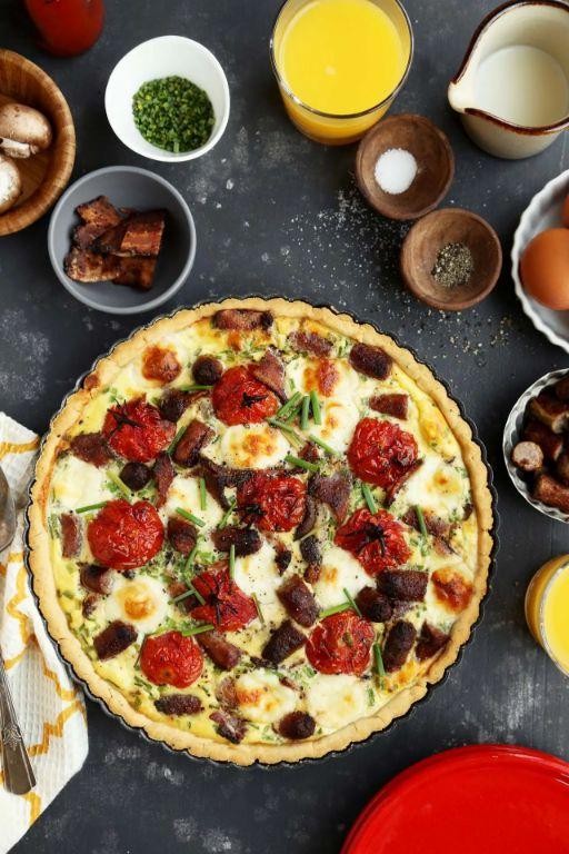 Boiled Egg and Roasted Tomato Tartine