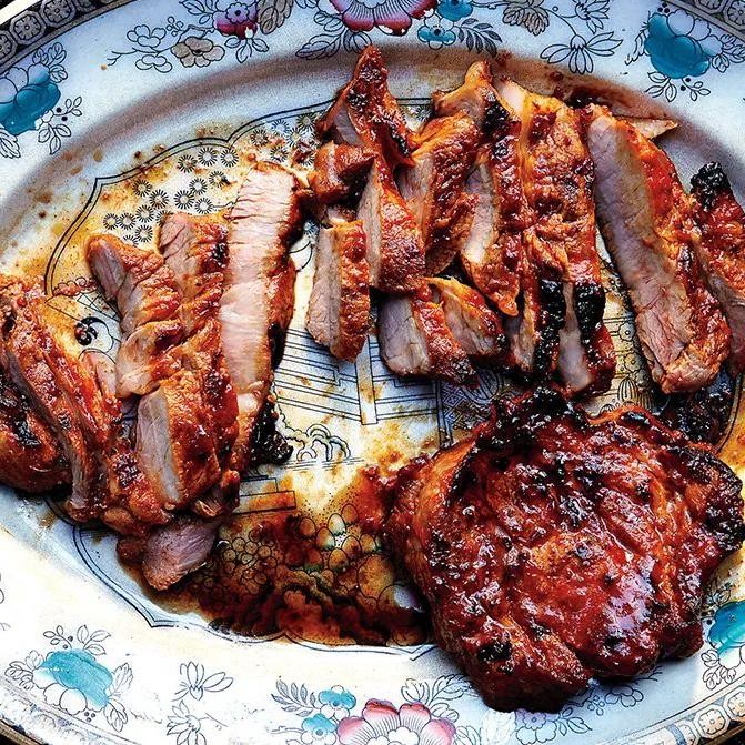 Boston Butt Steak with Spicy Korean Marinade