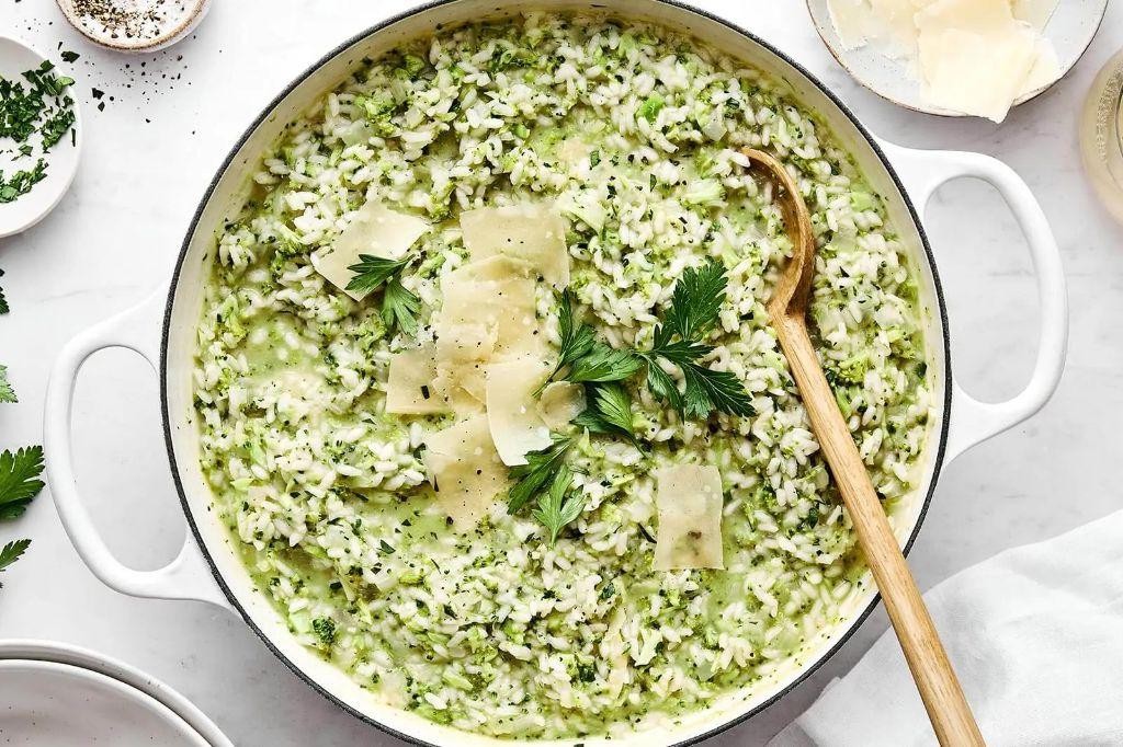 Broccoli and Parmesan Risotto