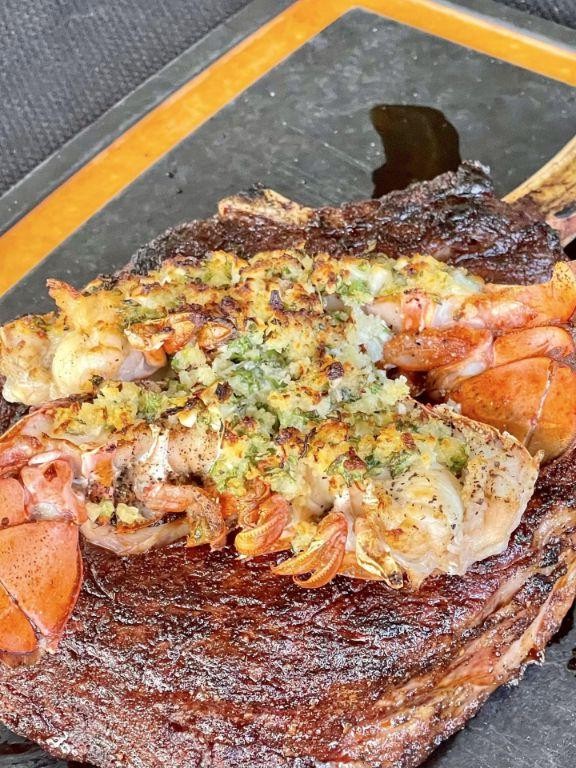 Broiled Lobster Tails with Parmesan Crust