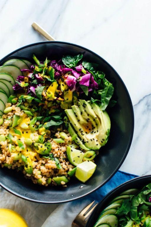 Brown Rice and Veggie Buddha Bowl