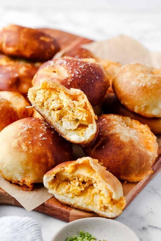 Buffalo Chicken Pretzel Dip