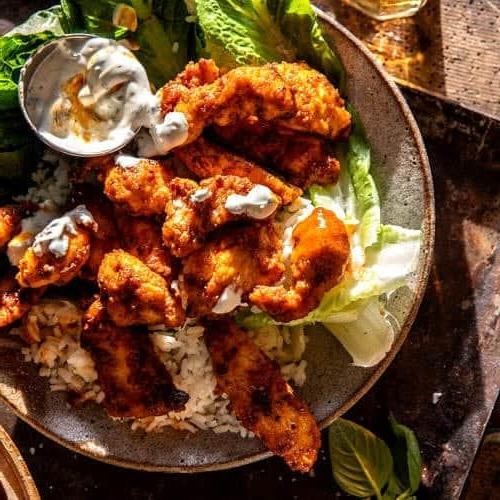 Buffalo Ranch Oven-Baked Chicken