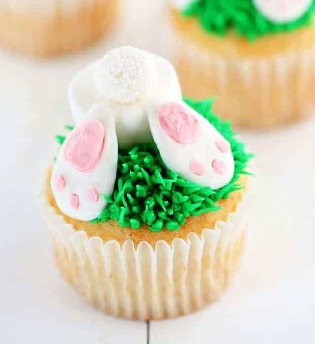 Bunny Butt Cupcakes