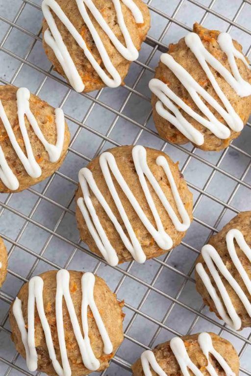 Bunny Carrot Cake Cookies