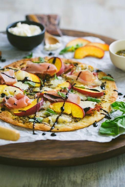Burrata and Prosciutto Flatbread