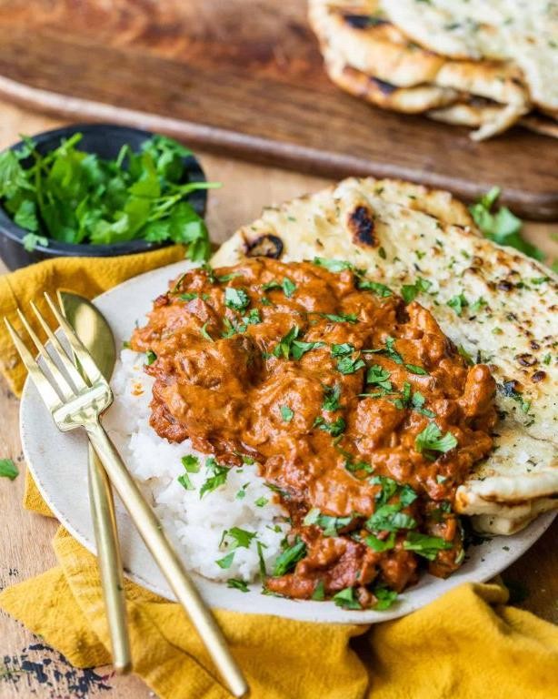 Butter Chicken with Naan