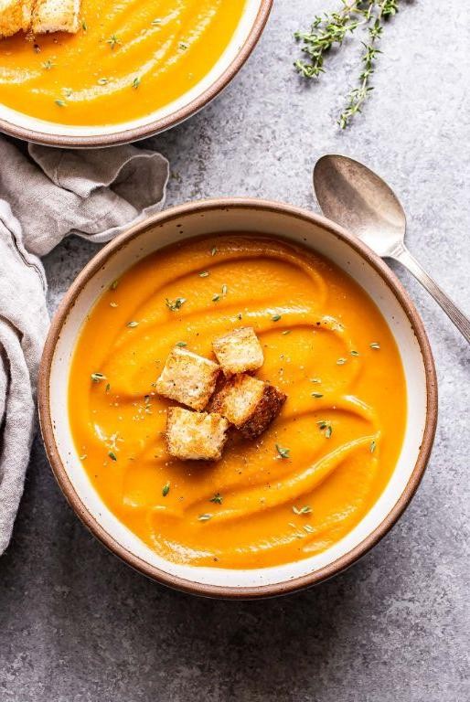 Butternut Squash and Apple Soup