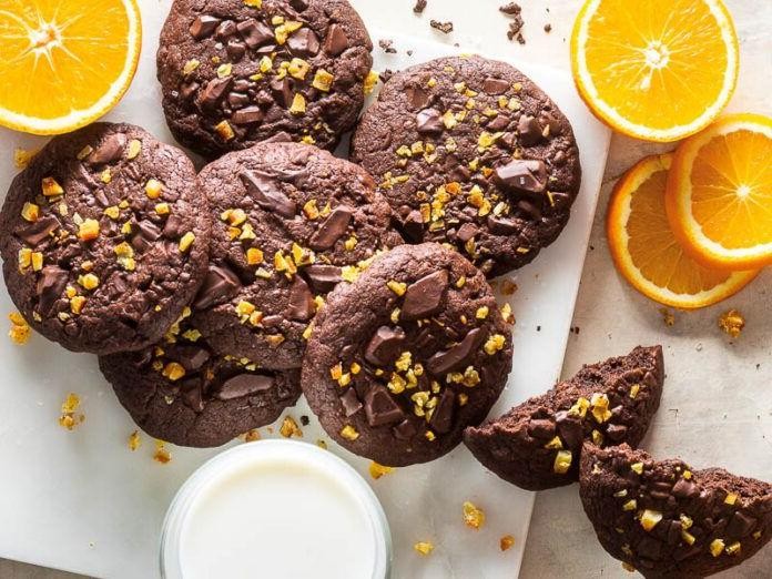 Cacao and Orange Zest Cookies