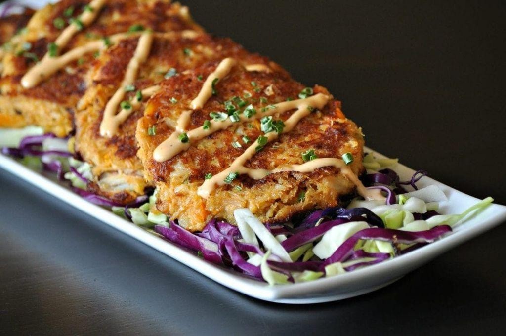 Cajun Holy Trinity Crab Cakes