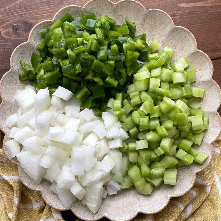 Cajun Holy Trinity Ratatouille