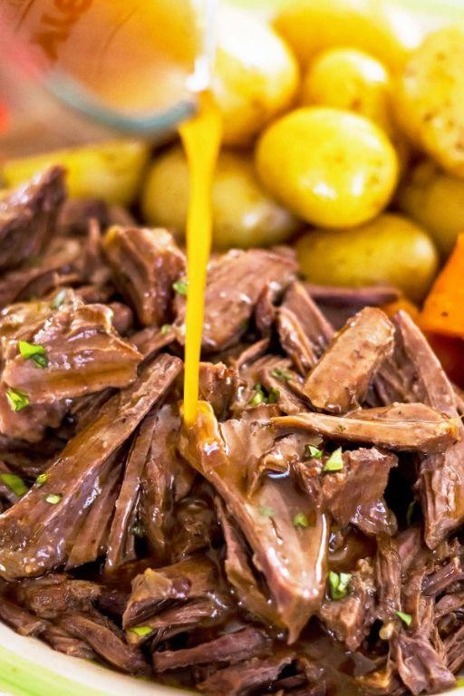 Cajun Spice Pressure Cooker Chuck Roast with Potatoes