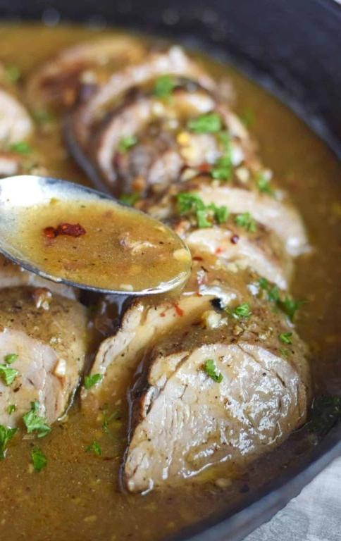 Cajun Spiced Crock Pot Pork Tenderloin