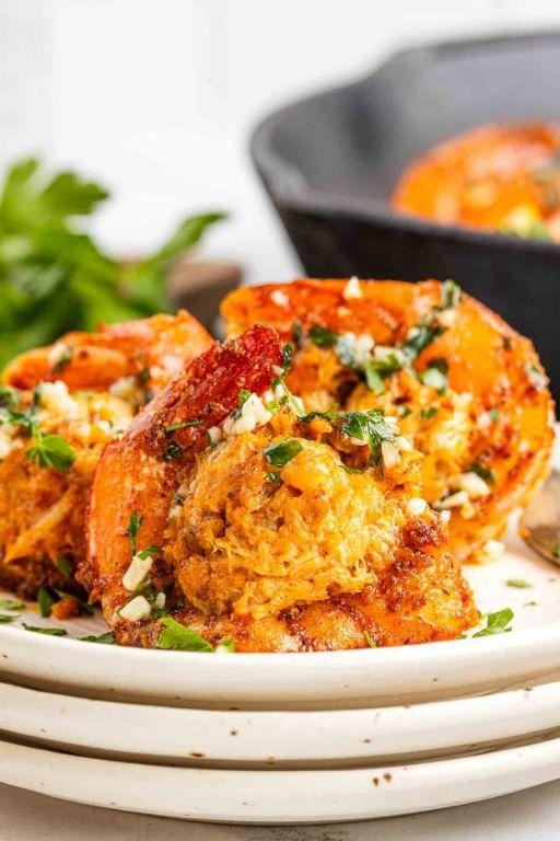 Cajun-Style Baked Stuffed Shrimp