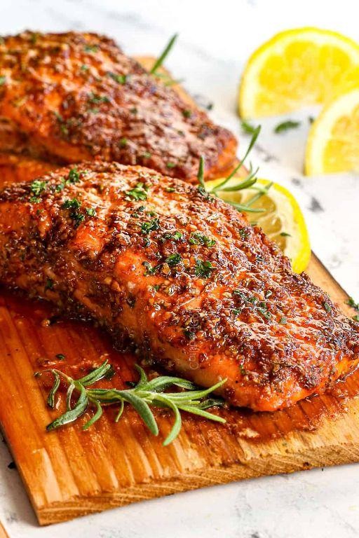 Cedar Plank Alaskan Salmon