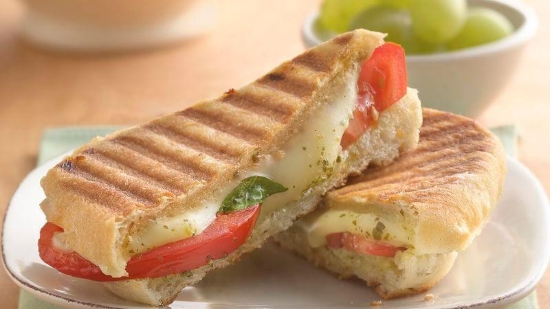 Cheese and Tomato Panini