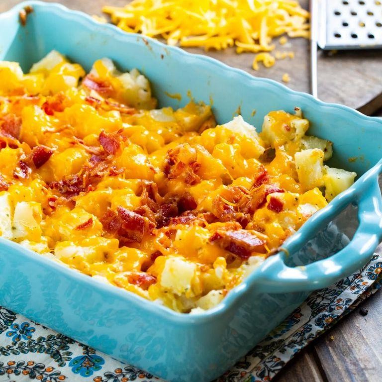 Cheesy Bacon Ranch Party Potatoes