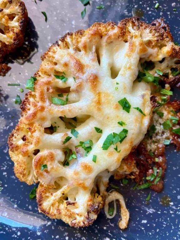 Cheesy Cauliflower Steak