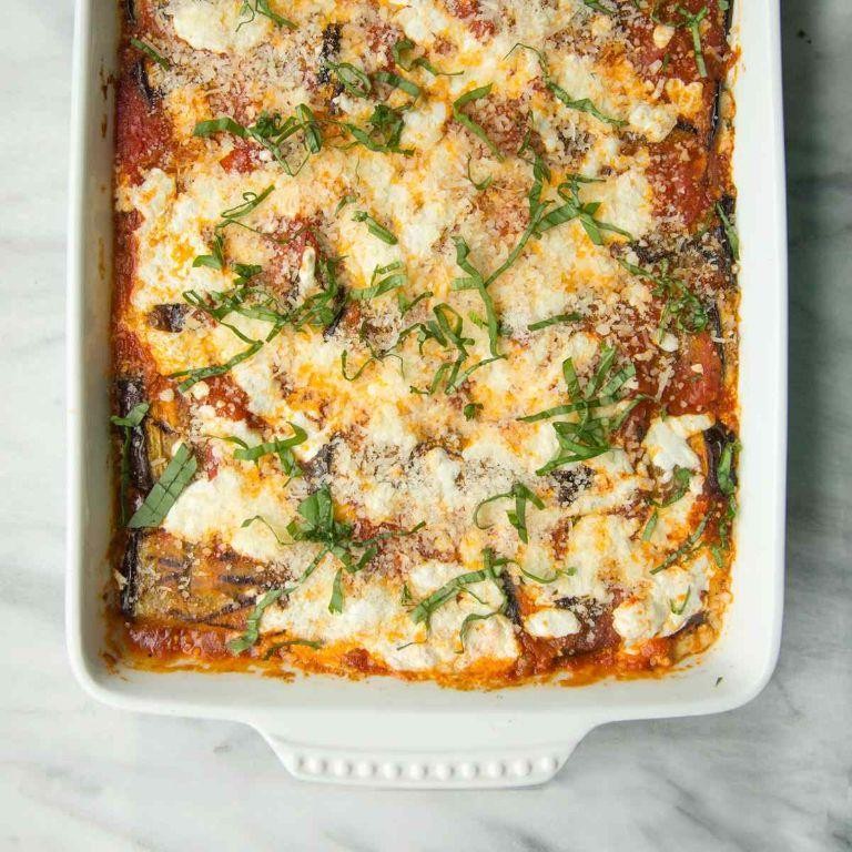 Cheesy Eggplant Involtini