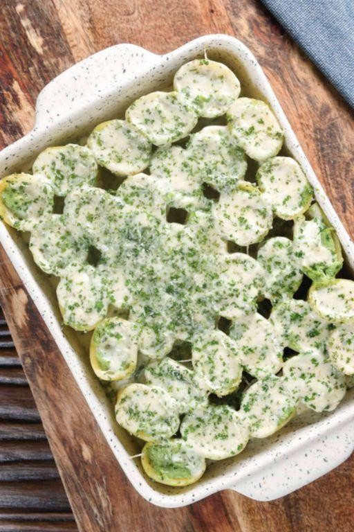 Cheesy Paccheri Bake with Spinach