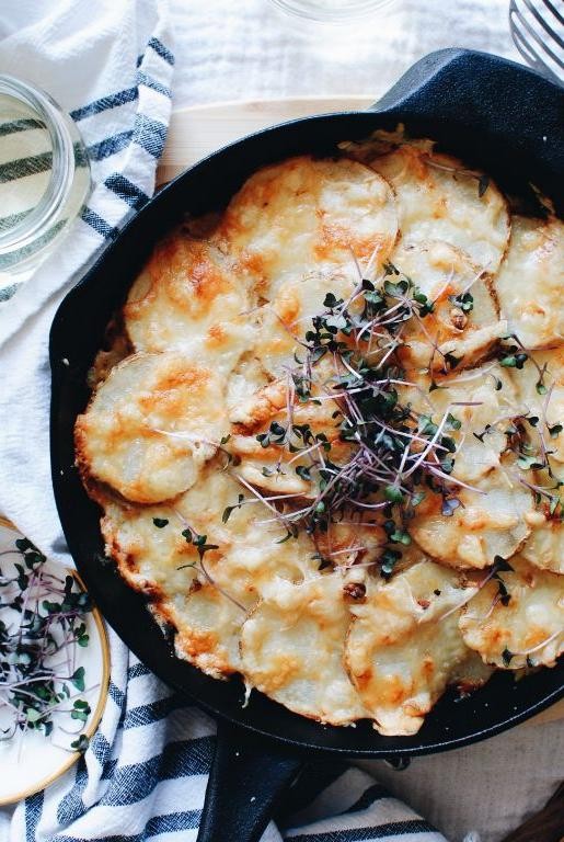 Cheesy Potato Skillet