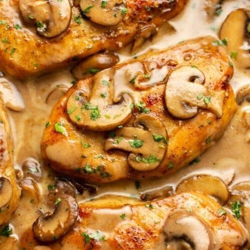 Chicken Marsala with Mushrooms