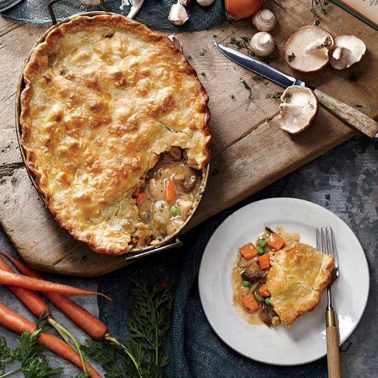 Chicken and Mushroom Pot Pie