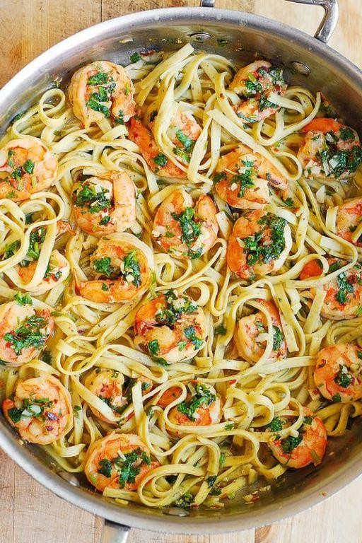 Chili Lime Seafood Tagliatelle