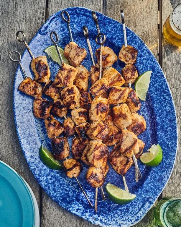 Chili-Lime Grilled Chicken Skewers