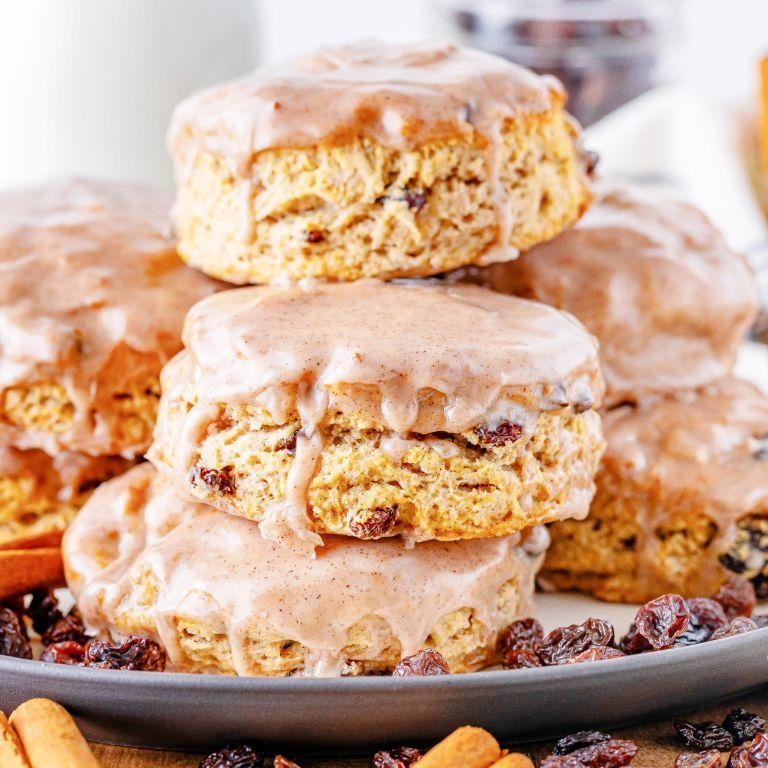 Cinnamon Raisin Biscuits