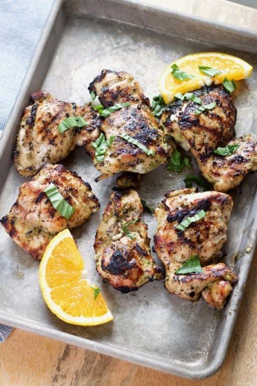 Citrus-Herb Marinated BBQ Chicken