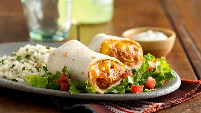 Classic Bean and Cheese Burrito