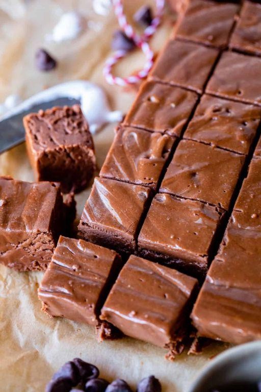 Classic Chocolate Marshmallow Cream Fudge