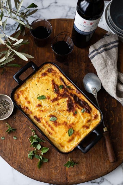 Classic Eggplant and Lamb Moussaka