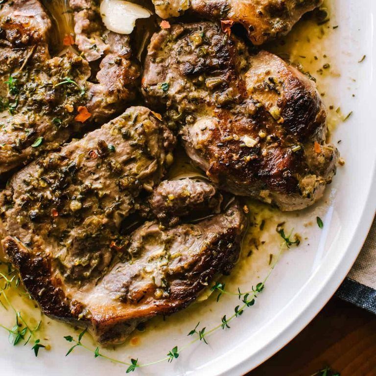 Classic Grilled Pork Steaks with Herbs