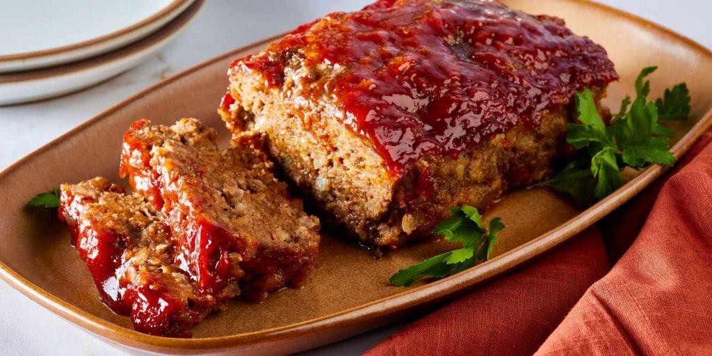 Classic Meatloaf with a Sweet Glaze