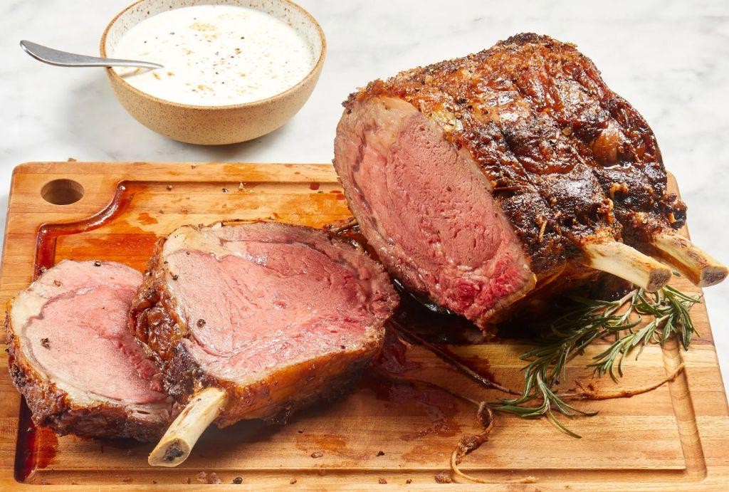 Classic Prime Rib Roast with Pan Drippings