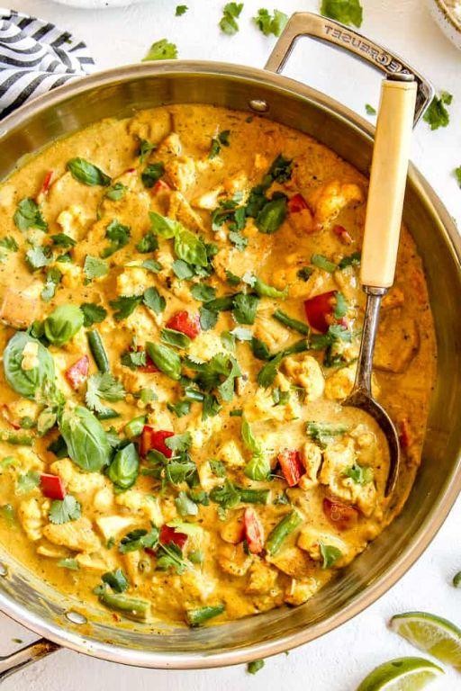 Coconut Curry Chicken Stir-Fry