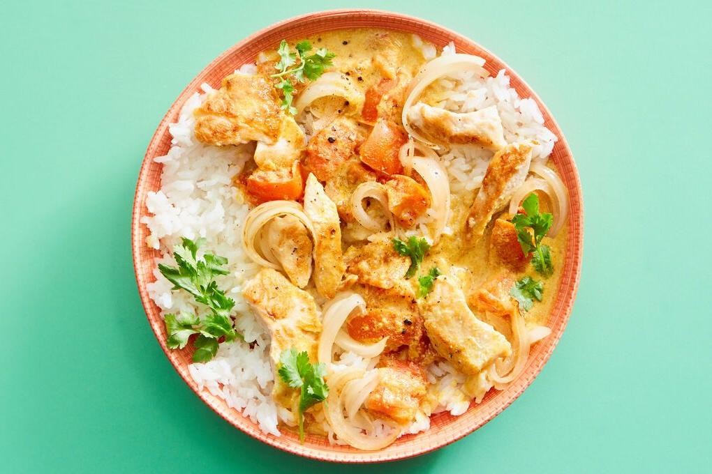 Coconut Curry Chicken with Jasmine Rice